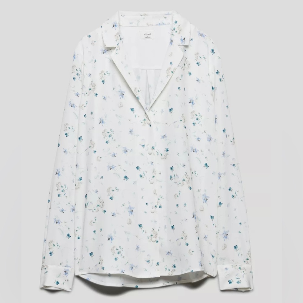 Aritzia / Wilfred Floral Blouse